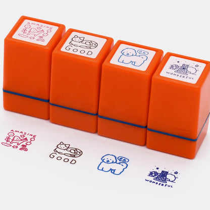ZERO PER ZERO 中型印章 小狗M