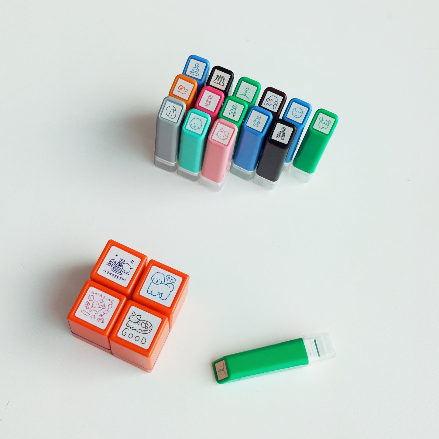 ZERO PER ZERO 迷你印章 小貓