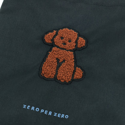 ZERO PER ZERO 散步斜背包 貴賓狗 (黑色)